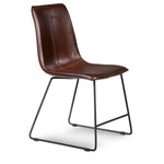 Leo Side Chair - Brown