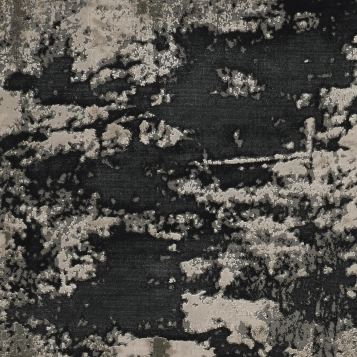 Lacie II 9'10" x 13'2" - Silver Charcoal Area Rug