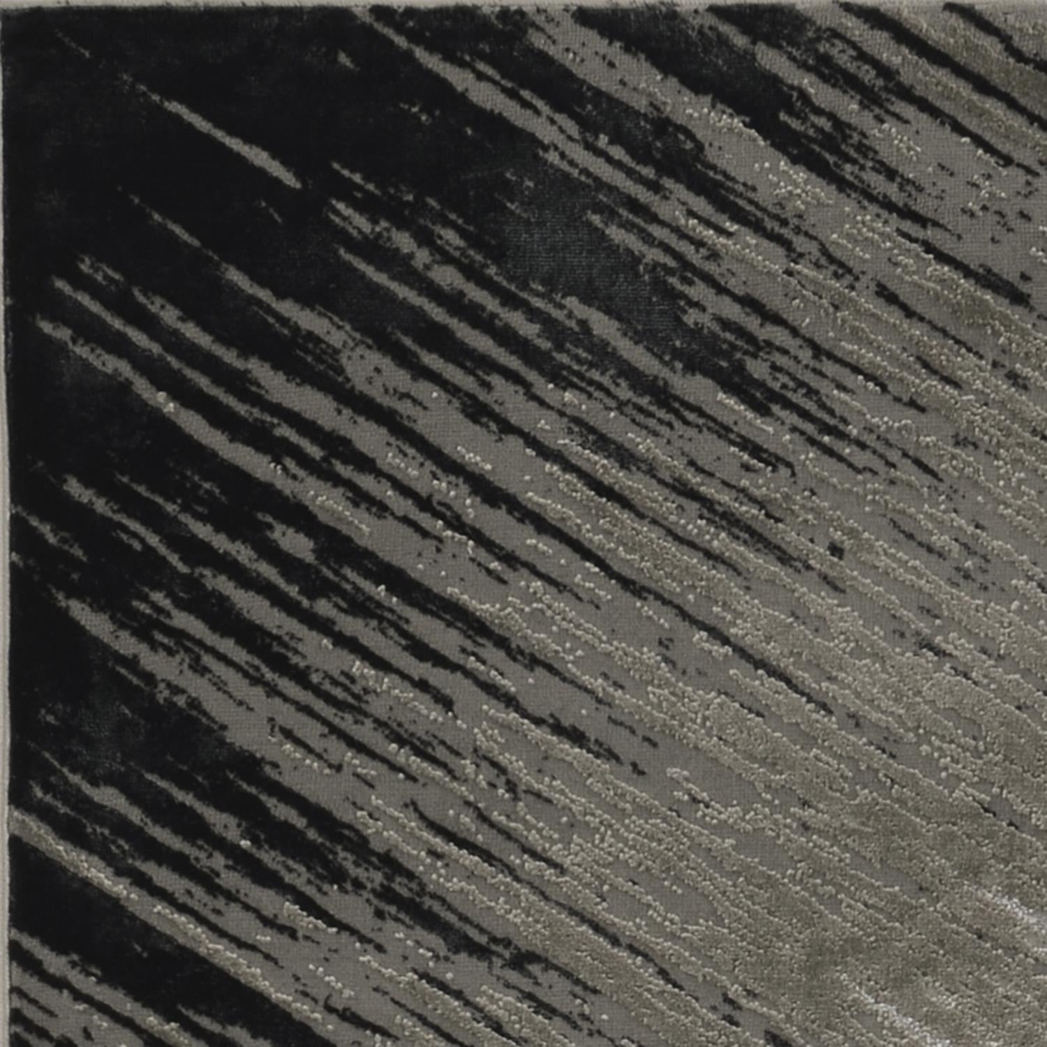 Lacie V 6'7" x 9'6" - Silver Grey Area Rug