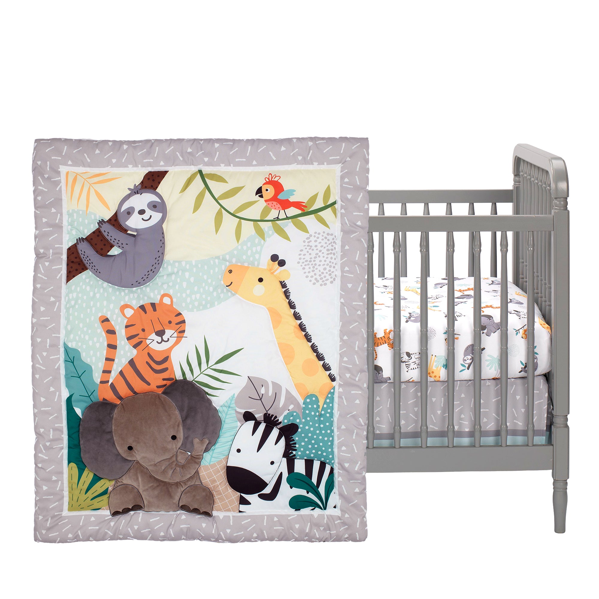 Mighty Jungle 3-Piece Bedding Set