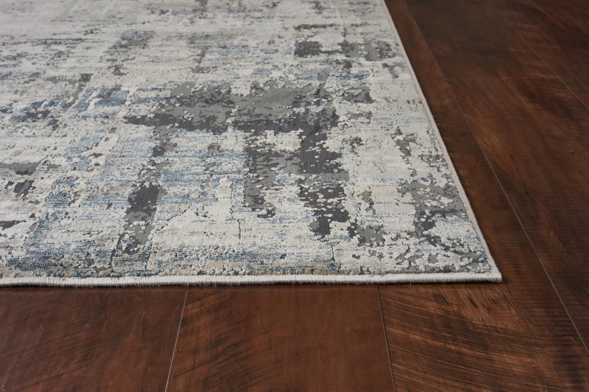 Madera II 5'3" x 7'7" - Ivory/Teal Area Rug