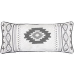 Acajutla 35 x 15 Decorative Pillow - Grey / White