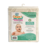 Simmons Waterproof Organic Cotton Crib Mattress Protector - Beige