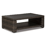 Grasson Lane - Outdoor Cocktail Table - Brown