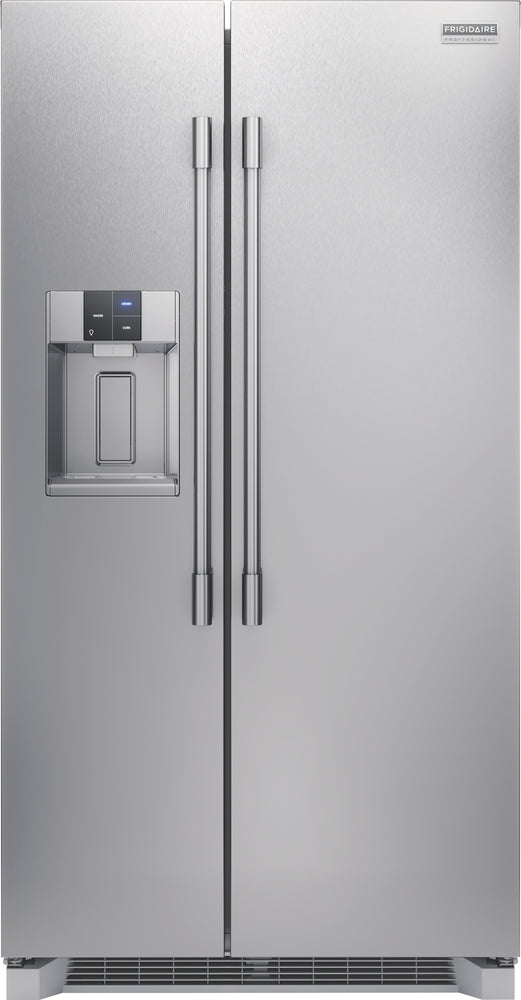 Frigidaire Professional 36" 22.3 Cu. Ft. Smudge-Proof® Stainless Steel Counter-Depth Side-by-Side Refrigerator - PRSC2222AF