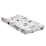 Patchwork Jungle Changing Pad Cover
