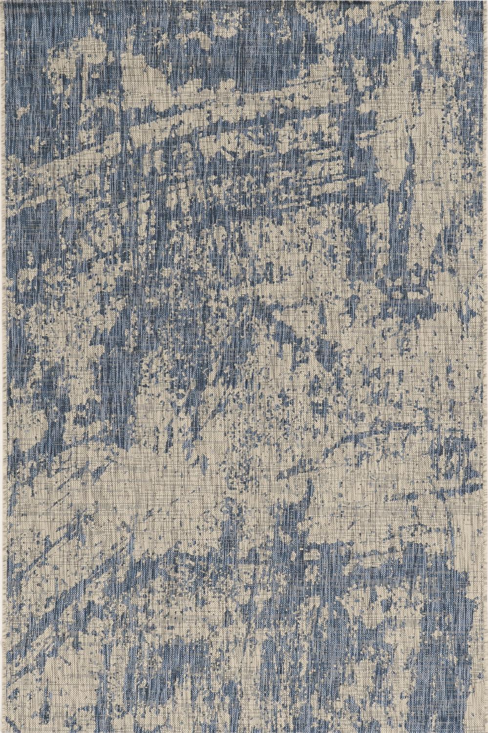 Parma VI 7'10" x 10'10" - Grey/Denim Area Rug