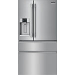 Frigidaire Professional 36" 21.8 Cu. Ft. Stainless Steel Counter-Depth 4-Door French Door Refrigerator - PRMC2285AF