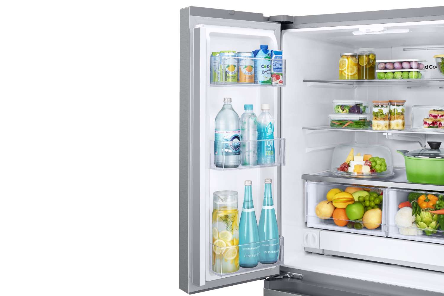 Samsung 33" 24.5 Cu. Ft. Stainless Steel French Door Refrigerator - RF25C5151SR/AA