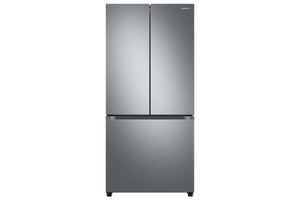 Samsung Réfrigérateur 24,5 pi³ de 33 po avec porte à 2 battants avec glace et eau interne acier inoxydable - RF25C5551SR/AA