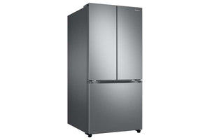 Samsung Réfrigérateur 24,5 pi³ de 33 po avec porte à 2 battants avec glace et eau interne acier inoxydable - RF25C5551SR/AA