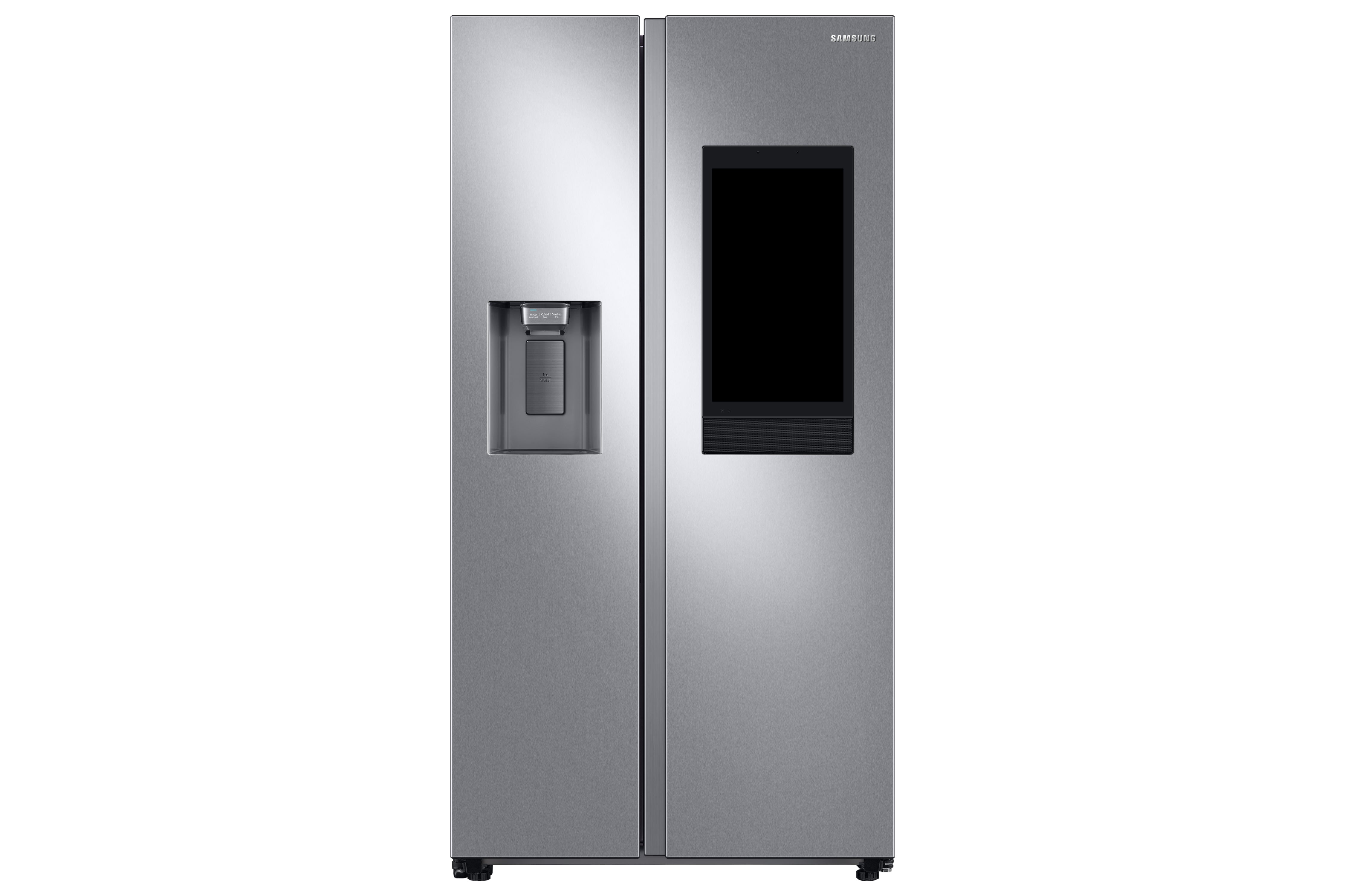 Samsung 36" 21.5 Cu. Ft. Stainless Steel Side-by-Side Refrigerator with Family Hub - RS22T5561SR/AC