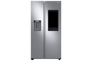 Samsung Réfrigérateur 21,5 pi³ côte à côte avec Family HubMC acier inoxydable RS22T5561SR/AC