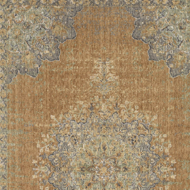 Ootsa III Round Area Rug - 9' - Coffee