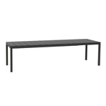 Nardi Rio 83"-110" Outdoor Extension Dining Table - Black