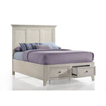 San Mateo 3-Piece Full Storage Bed - Antique White