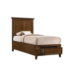 San Mateo 3-Piece Twin Storage Bed - Tuscan