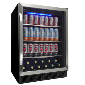 Danby Silhouette Refroidisseur à boissons 5,7 pi³ 24 po à une zone acier inoxydable SBC057D1BSS