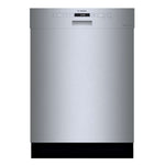 Bosch Fingerprint Resistant Stainless Steel 24-Inch Smart Built-In Dishwasher with Home Connect, Third Rack, 46 dBA - SHE53B75UC