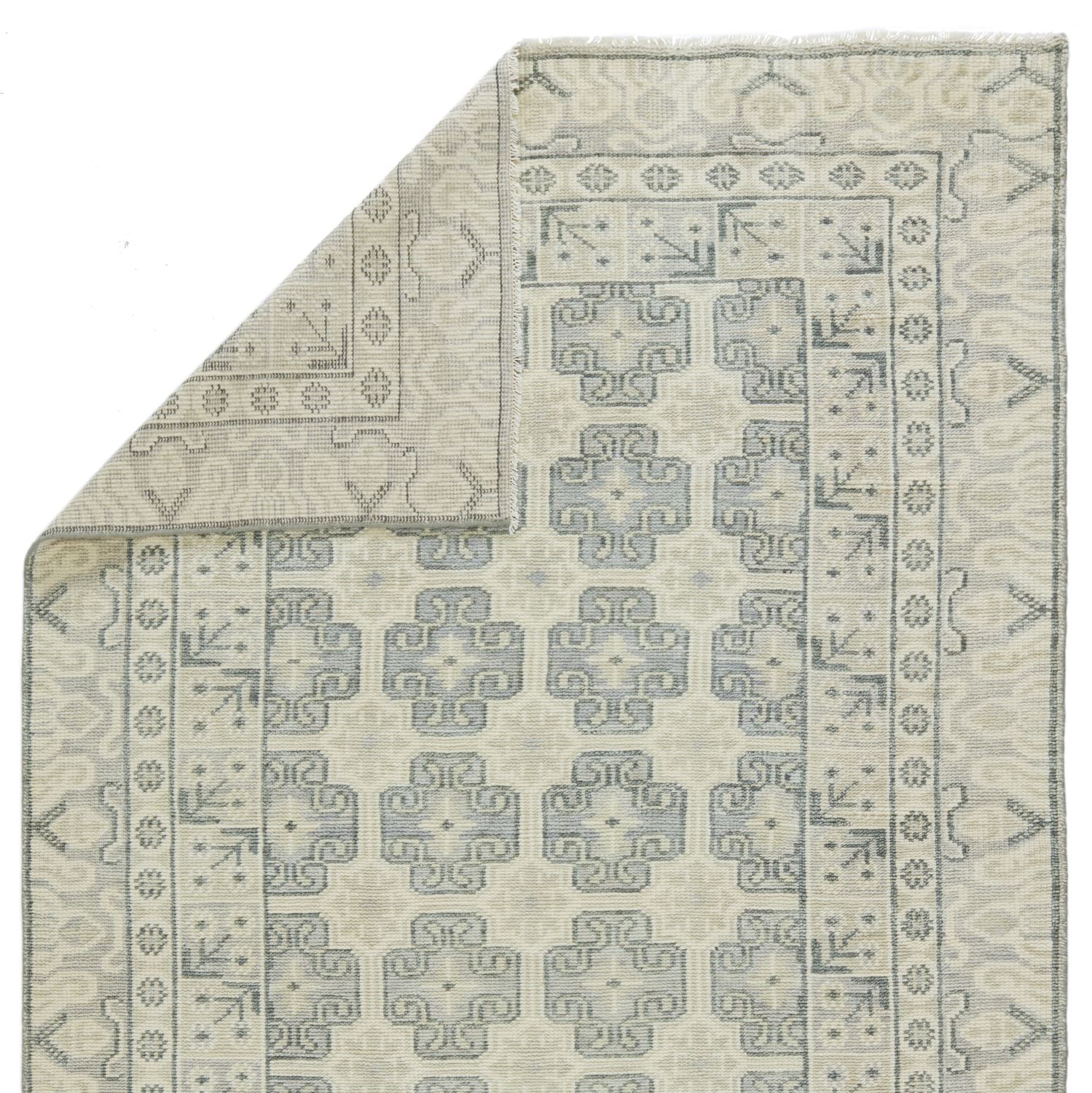 Skalkota V Area Rug - 8'6" X 11'6" - Ivory/Green