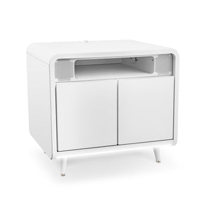Sobro Table de bout intelligente 23,5 po - blanc