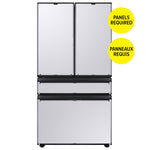 Samsung BESPOKE 36" 22.8 Cu. Ft. Counter-Depth 4-Door French Door Refrigerator with Autofill Pitcher (Without Panels) - RF23BB8600APAA