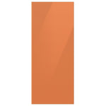 Samsung BESPOKE Clementine Glass Custom Top Panel for 36" French-Door Refrigerator - RA-F18DU3CH/AA