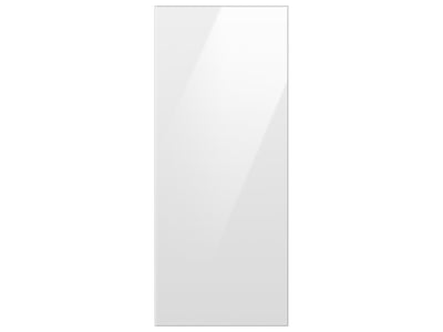 Samsung BESPOKE Panneau du haut personnalisé pour réfrigérateur avec porte à 2 battants de 36 po en verre blanc RA-F18DU312/AA