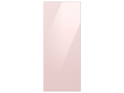 Samsung BESPOKE Panneau du haut personnalisé pour réfrigérateur avec porte à 2 battants de 36 po en verre rose RA-F18DU3P0/AA