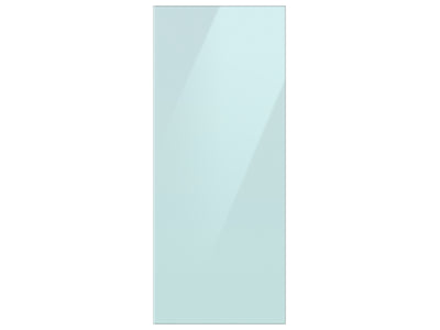 Samsung BESPOKE Panneau du haut personnalisé pour réfrigérateur avec porte à 2 battants de 36 po en verre bleu matin RA-F18DU3CM/AA