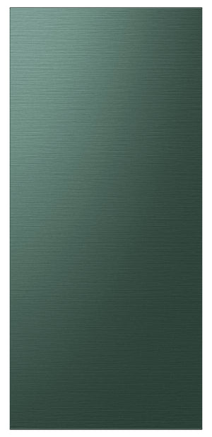 Samsung BESPOKE Panneau du haut personnalisé pour réfrigérateur 4 portes FlexMC de 36 po en acier vert émeraude RA-F18DUUQG/AA