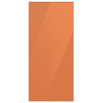 Samsung BESPOKE Clementine Glass Custom Top Panel for 36" 4-Door Flex Refrigerator - RA-F18DUUCH/AA