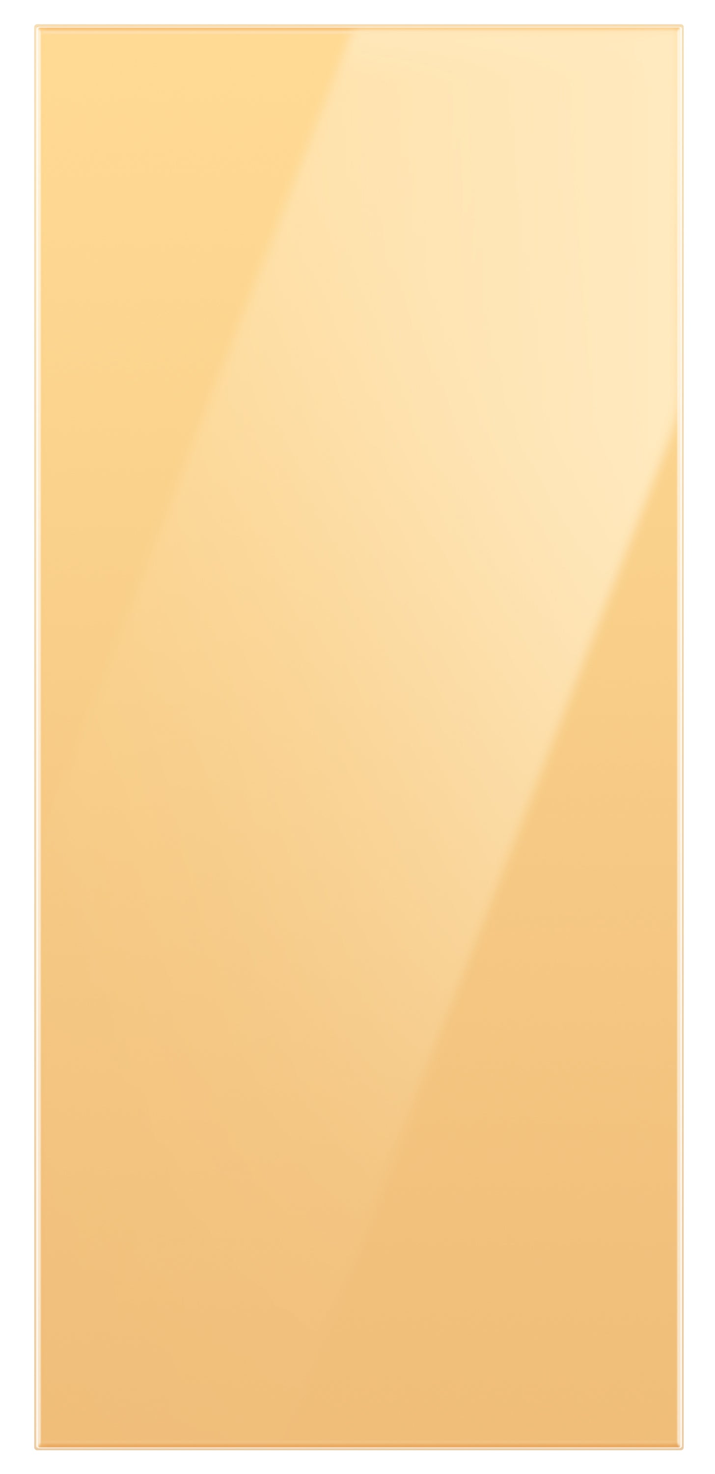 Samsung BESPOKE Sunrise Yellow Glass Custom Top Panel for 36" 4-Door Flex Refrigerator - RA-F18DUUC0/AA