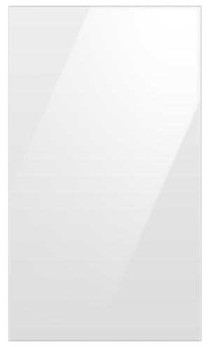 Samsung BESPOKE Panneau du bas personnalisé pour réfrigérateur 4 portes FlexMC de 36 po en verre blanc RA-F18DBB12/AA