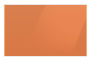 Samsung BESPOKE Panneau pour tiroir du bas pour réfrigérateur avec porte à 2 battants en verre clémentine RA-F36DB4CH/AA