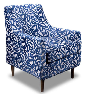 Amelia Fauteuil d’appoint – aqua et gris