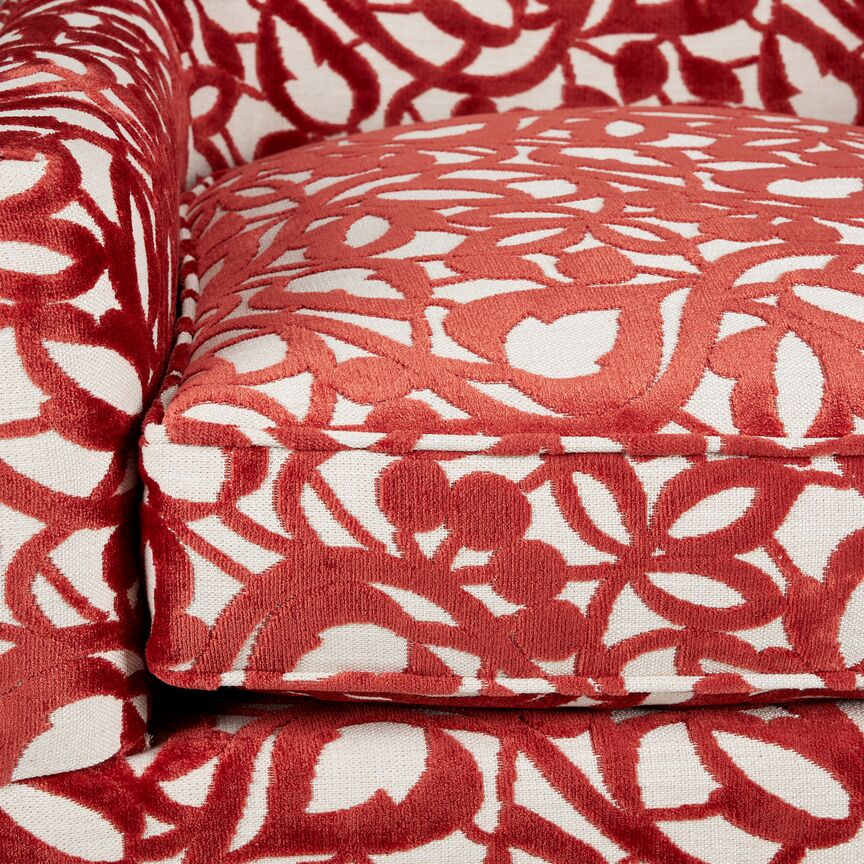 Amelia Accent Chair - Paprika