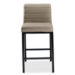 Amos Counter Height Stool - Beige