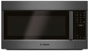Bosch Série 800 Four micro-ondes avec hotte intégrée 1,8 pi³ 385 PCM acier inoxydable noir HMV8044C