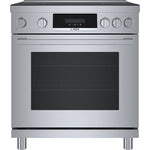 Bosch Stainless Steel 30" Industrial-Style Electric Induction Range (3.9 cu. ft.) - HIS8055C