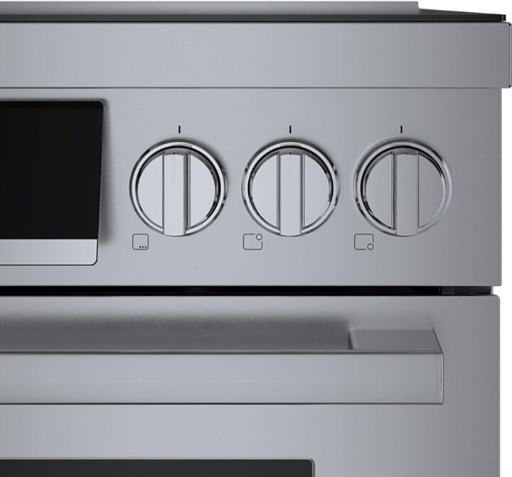 Bosch Stainless Steel 30" Industrial-Style Electric Induction Range (3.9 cu. ft.) - HIS8055C