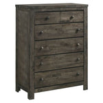 Cabin 5-Drawer Chest - Grey