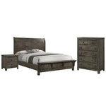 Cabin 5-Piece Queen Bedroom Package - Grey