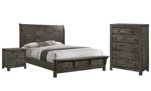 Cabin Chambre à coucher 5 mcx grand – gris