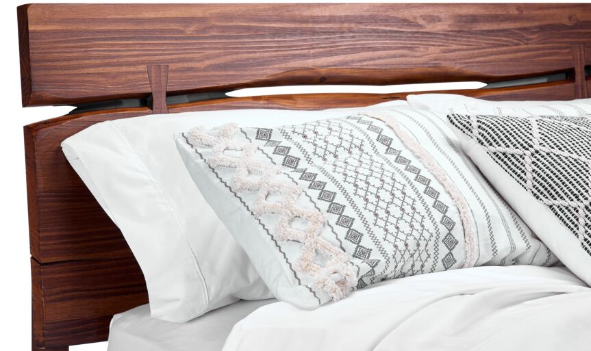 Camila 3-Piece King Bed - Rustic Brown