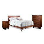 Camila 5-Piece Twin Bedroom Package - Rustic Brown