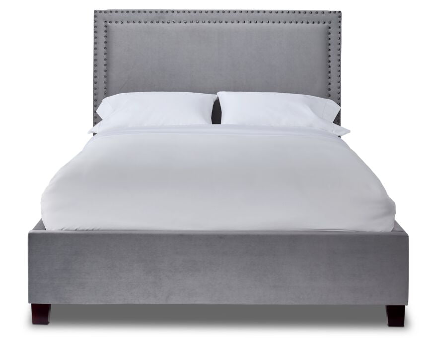 Chloe 3-Piece Full Bed - Grey