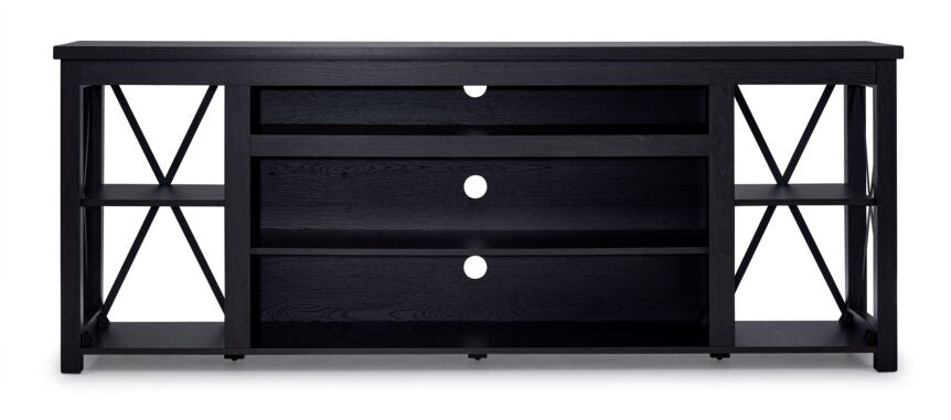 Cohen 78" TV Stand - Grey