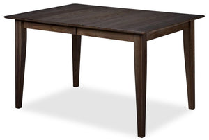 Cypress Table de salle à manger avec rallonge – graphite