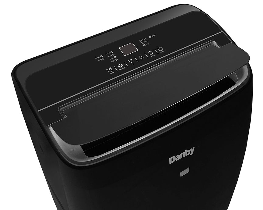 Danby Black 14,000 BTU (10,000 SACC) 4-in-1 Portable Air Conditioner with Heat Pump - DPA100HE5BDB-6